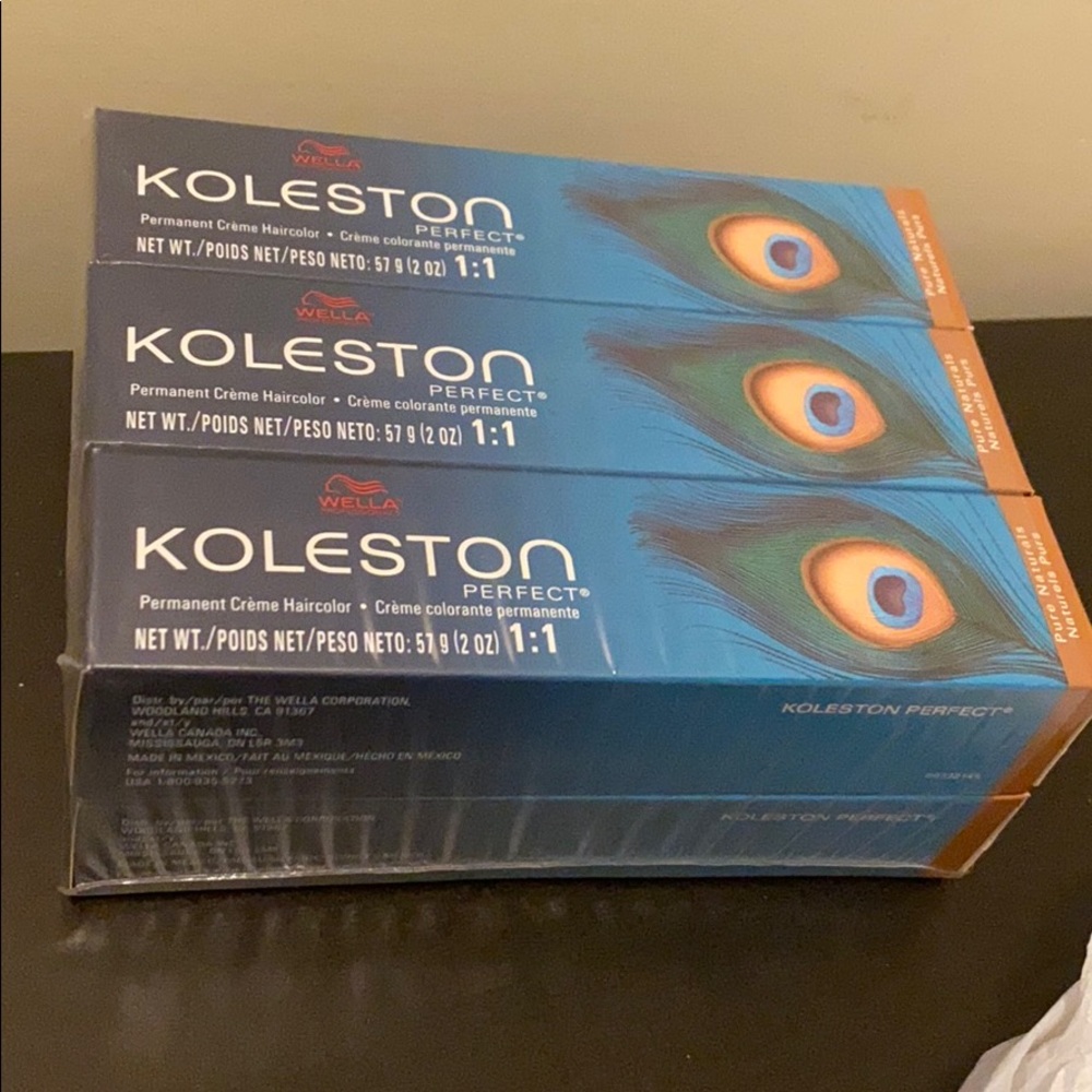 6 box of Koleston Permanent Creme Hair Color,66/0